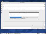 The package manager of Fedora 22 Alpha LXDE