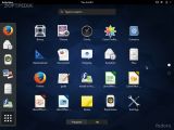 The application installed in Fedora 22 Alpha