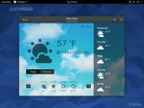 Fedora 22 weather app
