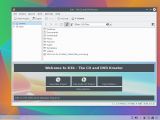 Fedora 22 Beta KDE: K3b CD/DVD burning app