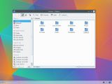Fedora 22 Beta KDE: The Dolphin file manager