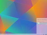 Fedora 22 Beta KDE: The device manager menu