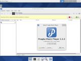 Fedora 22 Beta Xfce: The Pragha music player