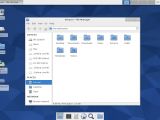 Fedora 22 Beta Xfce: The Thunar file manager