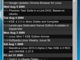 KDE 4.3.0: The RSS Widget