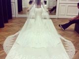 Kim Kardashian wore a Givenchy gown on her wedding day