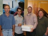 On the middle right is Christian Piccini, Software Engineer from Dell. On the far left is Jay Hendricks, Senior Software Engineer from Dell. Second from the left is Phil Burtscher and on the far right is Matt Davis both from Microsoft.