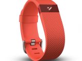 Fitbit Charge HR in orange