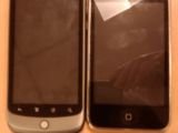 Nexus One next to the iPhone
