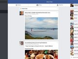 Facebook is a Windows 8.1-exclusive app and works on both desktops and tablets on Windows 8.1 and Windows RT 8.1
