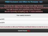 Shady website offers jobs