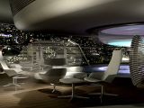 Artistic impression of the Manned Cloud restaurant and its spectacular views