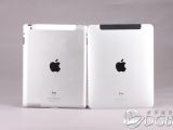 Purported iPad 2 next to Apple's original iPad