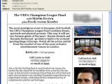 UEFA Champions League scam email