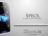 Futuristic imaging of Samsung Galaxy S6