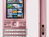 Sony Ericsson K770 in pink