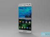 Realistic render of Samsung Galaxy S6