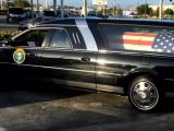 The hearse was photographed by a man named Rob Carpenter
