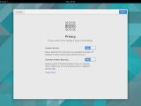 Privacy controls in the initial setup
