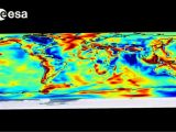 Worldwide gravity gradients from simulations. GOCE is now gathering data such as shown here to map the Earth's gravity with unprecedented accuracy and spatial resolution