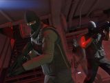 Grand Theft Auto V Online Heists battle