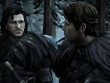 Gared and Jon Snow in Game of Thrones