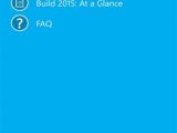 BUILD 2015 app for Windows Phone