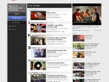 The new, experimental YouTube homepage