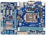 Gigabyte H61MA-D3V rev 2.0 entry-level motherboard - Top view