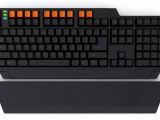 The orange keys are used for profile switching