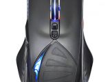 Gigabyte Raptor gaming mouse, top view