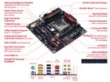 Gigabyte X99M-Gaming 5 motherboard components