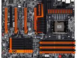 Gigabyte GA-X58A-OC extreme overclocking motherboard - Top view