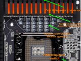 Gigabyte GA-X58A-OC extreme overclocking motherboard - CPU area