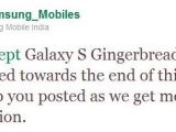 Samsung Mobile India tweet