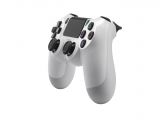 White DS4 controller 3/4 view