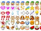 Some of the many Emoji