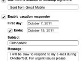 Gmail for mobile