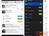 The new Gmail inbox on mobile devices
