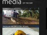 GoPro app for Windows Phone, Media of the Day