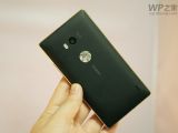 Gold-plated Lumia 930 back view