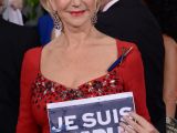 Helen Mirren takes a stand for the freedom of expression at the Golden Globes 2015