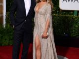 Jennifer Lopez and her date for the Golden Globes 2015, Ryan Guzman