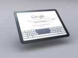Mock-up UI concepts for Google Chrome OS on tablet devices