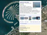 The Places Pages overlay in Google Earth