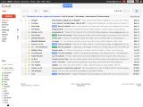 And this is the Compact look in Gmail