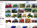 This is what the normal Google Image Search results look like