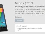 Second-gen Nexus 7