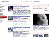The custom Space section on Google News