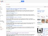 The new Google News search page